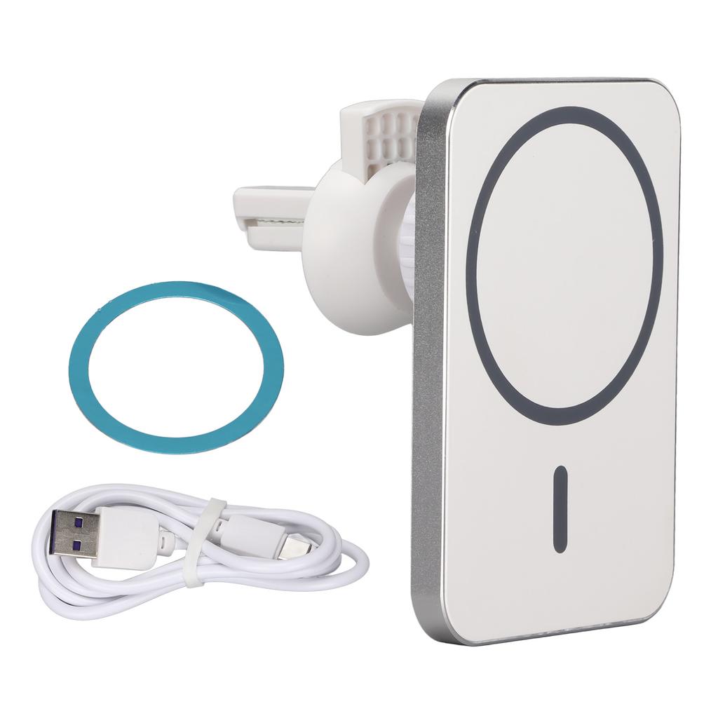 Wireless Car   15W Fast Charging Magnetic 360 Degrees Rotation Stable Sturdy   Car   Mount