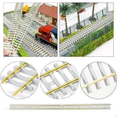 Model Train Parts for Micro Landscaping, Scale Railway Track, DIY Preschool