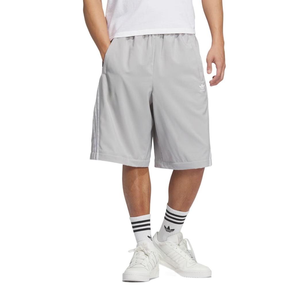 adidas Originals Adilenium Tracksuit Bottoms Soft Comfortable Simple Versatile Solid Color Casual Pants Unisex Bottoms Light-Gray KD8212