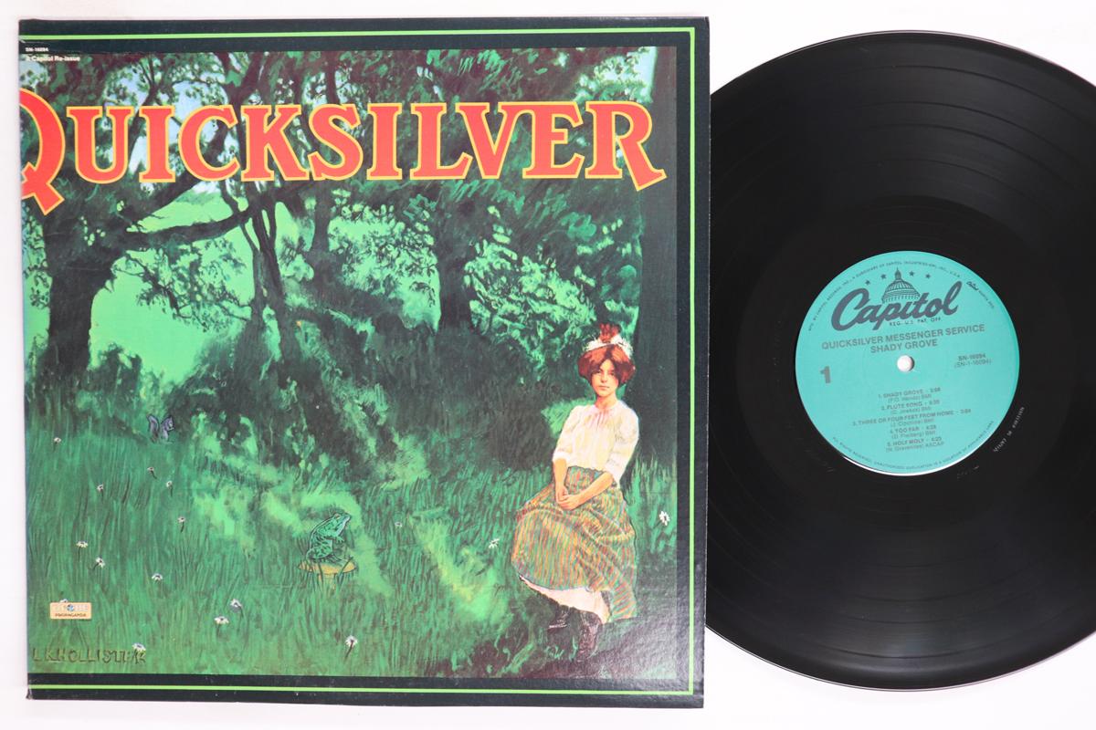 LP Record QUICKSILVER MESSENGER SERVICE  Shady Grove SN16094 CAPITOL 1980 US Rock Used