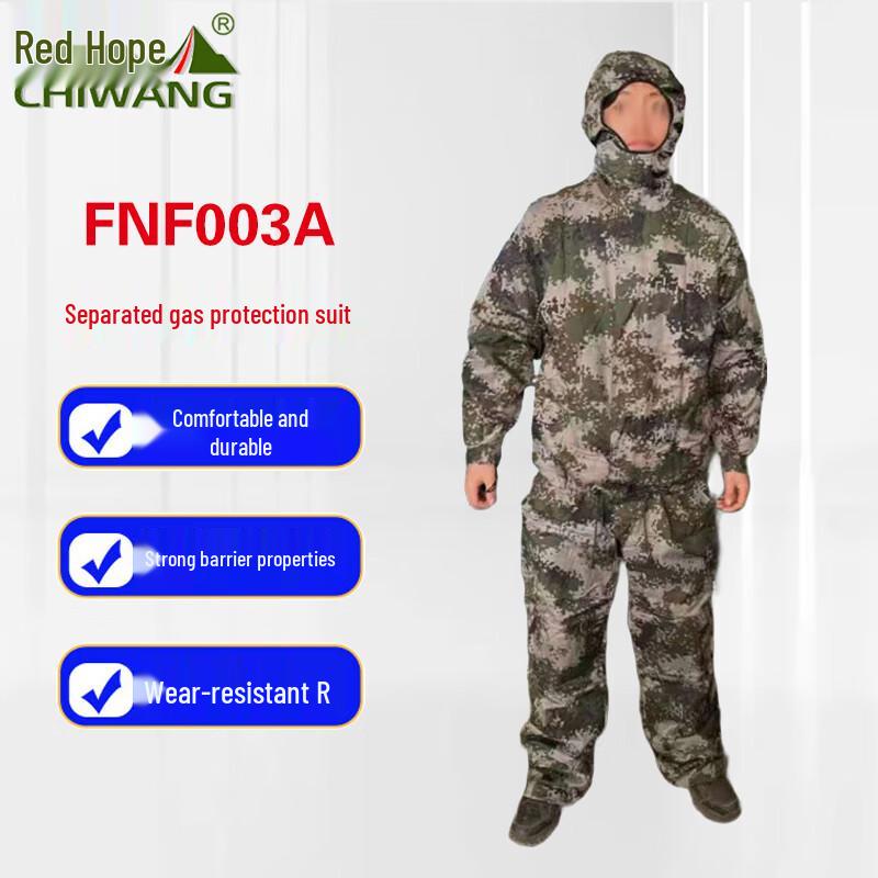 Chiwang FNF003A Woodland Camo Chemical Protective Suit