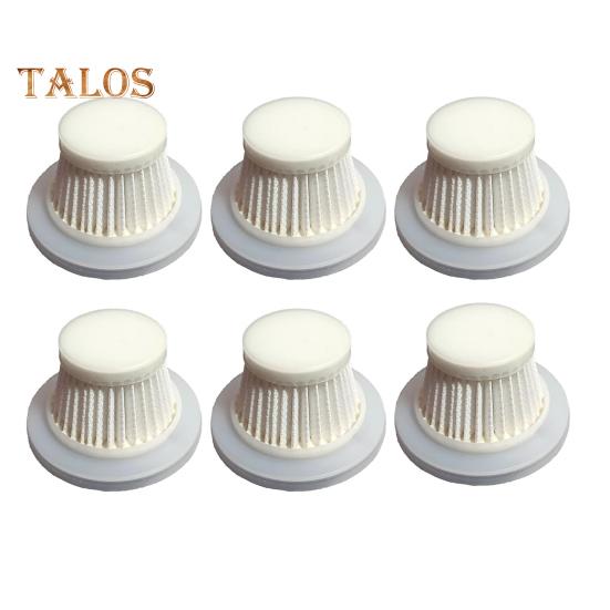 

6 шт. моющиеся фильтры для пылесоса запасные части легко устанавливаемый беспроводной пылесос комплект фильтров HEPA 6pcs