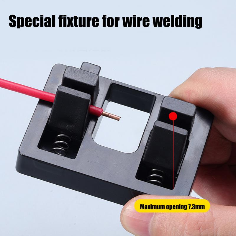 ABS Wire Fixture Welding Soldering Station High Temperature Resistant for Thick and Thin Wire Cable Clamps Welding Repair Tools