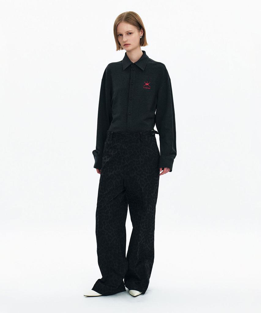 Yunse Wide Leopard Pants (Leopard)