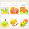 Twisty Caterpillar Baby Toy Interactive Rotating Joints Squeaker & Beads Motor Skills Development Safe Durable Toddler Playtime