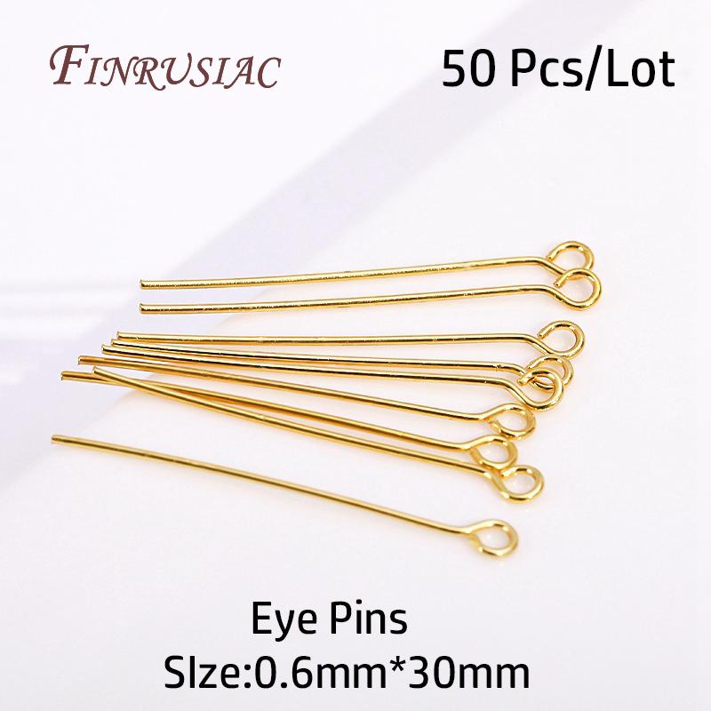 18K Gold Plated Lobster Clasp With Extension Chain,Ball Head Pin,Crimp Beads,Bead Tips,Jump Ring Supplies For Jewelry Wholesale