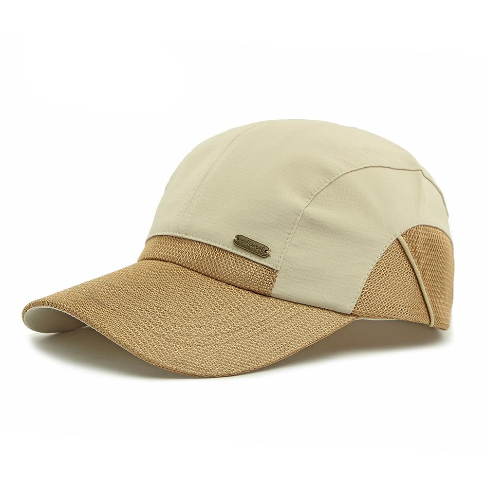 Summer Baseball Cap Men Women Breathable Snapback Casual Visor Spring Outdoor Sports Quick Dry Sunshade Cap Trucker Hat