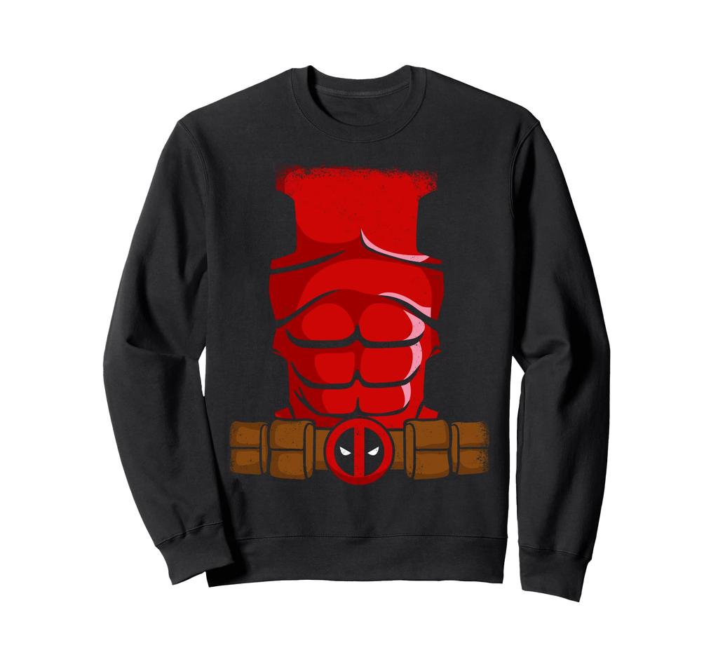 Marvel Deadpool Wade Wilson Halloween Costume Sweatshirt