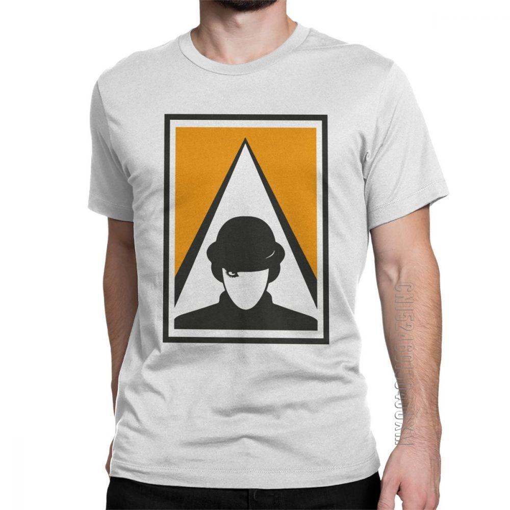 Unisexs T Shirts Acwo A Clockwork Orange Cotton Tees Short Sleeve Kubrick Alex Burgess Droogs Anthony Milk Movie Tshirts Clothing