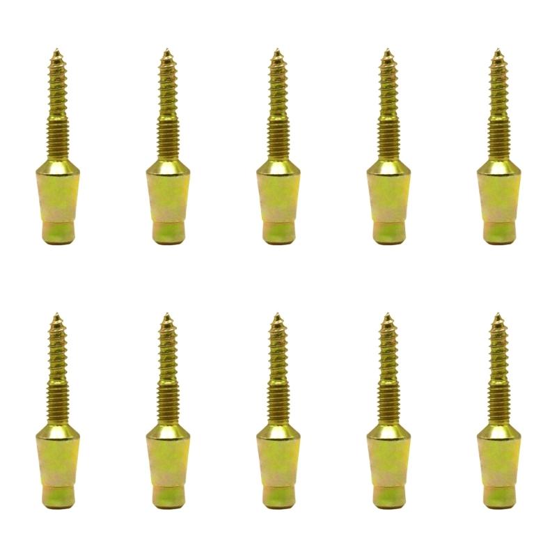 

10 шт. дверные петли штифт безопасности противовзломные дверные петли винты набор винтов из углеродистой стали для жилого и коммерческого использования 1