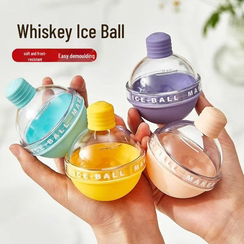 Ice Hockey DIY Silicone Ice Cube Mold for Creative Ice Making жёлтый