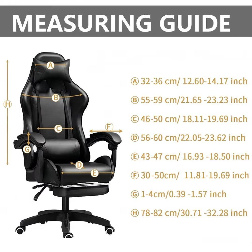 1Pcs Elastic Stretch Chair Cover Set Fleece Jacquard Dustproof Gaming Chair Covers Universal with Armrest Cover