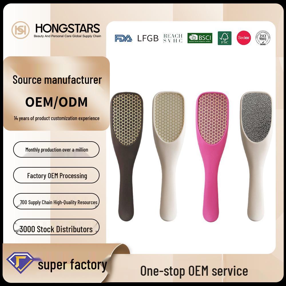 

Nano Glass Foot File: Exfoliate Dead Skin, Clean Feet & Remove Calluses Rubber Glass Type грязно-белый