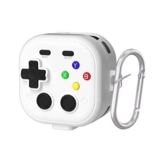 Earphone Case for Galaxy Buds 4 Pro Earbud Protective Carrying Case Funny Game Console Design Hard Shell Cover with Keychain for Boys Men