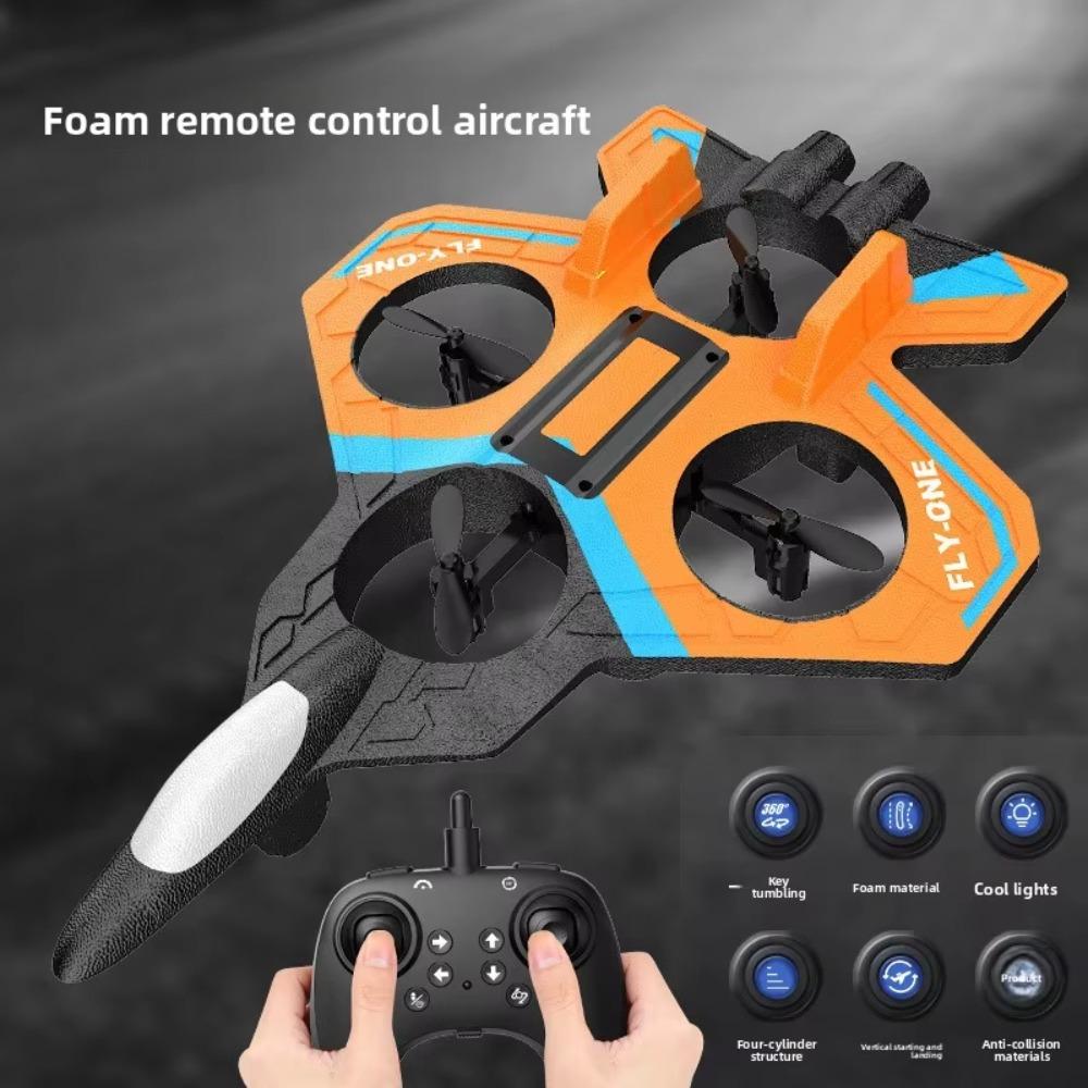 Gravity Sensing Remote Control Foam Fighter Rechargeable RC Hobby Jet Plane  Kids Gifts