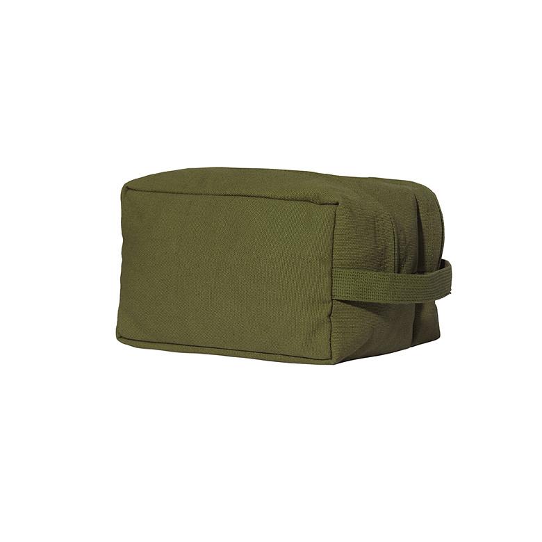 Rothco Canvas Dual Compartment Travel Kit (Olive Drop)