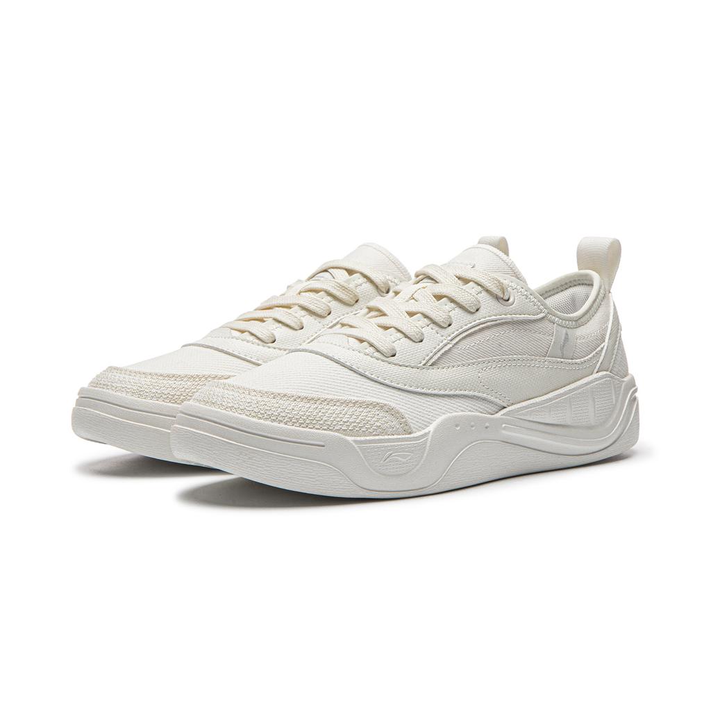 Li Ning Light Sail Classic Versatile Fashion Trendy Retro Comfortable Non-Slip Wear-Resistant Breathable Low-Top Skate Shoes Women sneakers AGCW080-3