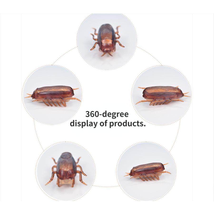 Funny Simulation of Cockroaches Pet Cat Dog Kitten Interactive Training Play Toy.