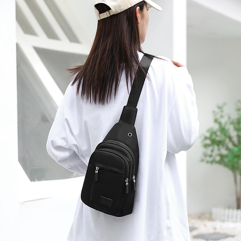 Dámská všestranná náprsní taška Nová trendy nylonová taška na jedno rameno s úhlopříčkou přes rameno Módní cestovní náprsní taška