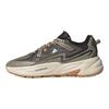 adidas Ozweego Tela Cuero Sintético Tendencia de Moda Cómodo Suave Antideslizante Resistente al Desgaste Zapatillas Bajas para Papá Unisex JP6641