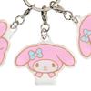 Sanrio My Melody 4-Piece Acrylic Key Chain ( Face ) NEW Sanrio Characters