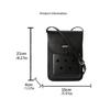DIY EVA Mobile Phone Bag Hole Shoulder Bag Fashion Crossbody Bag  Men