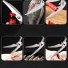 1PC Chicken Bone Kitchen Scissors Kitchen Shears Duck Fish Cutter Stainless Steel Scissors Scale Clean Cook Scissors