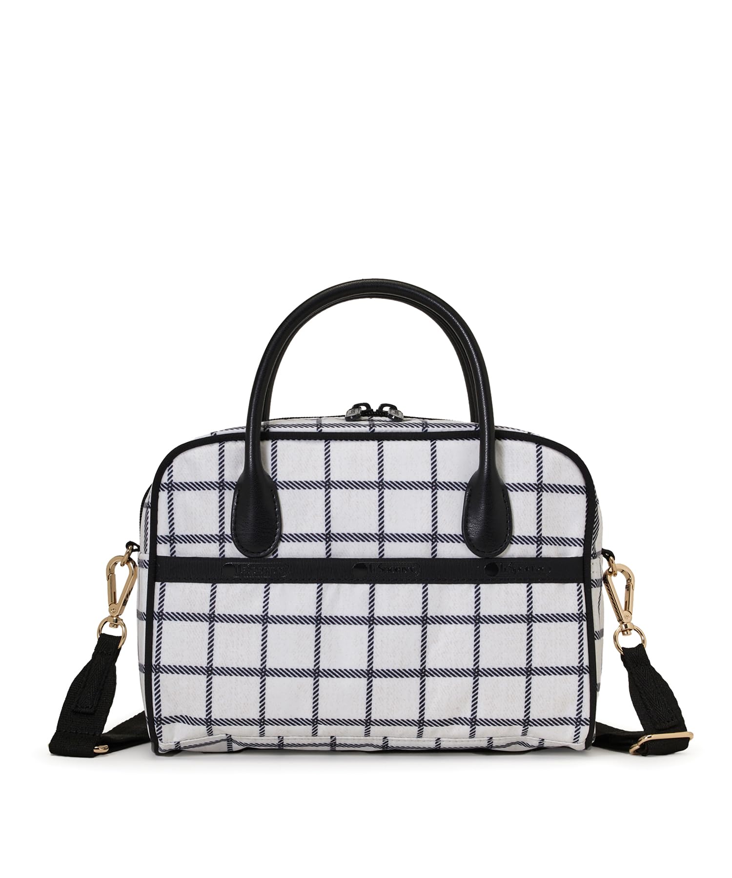 SQUARE TH Mono CROSSBODY/1082/Uptown Check/Black