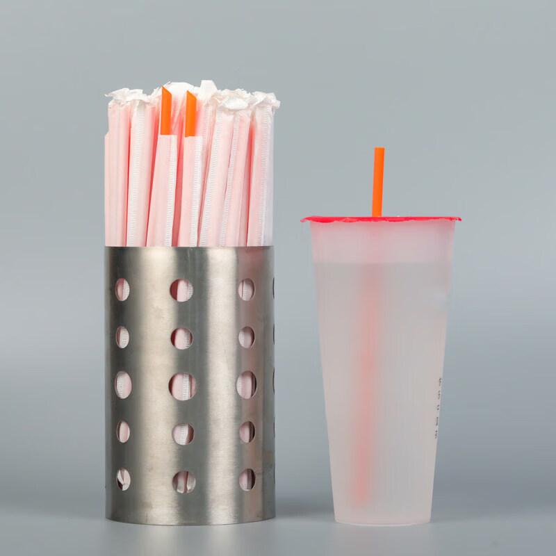 Qiwei Food Grade Thin Long Plastic Drinking Straws