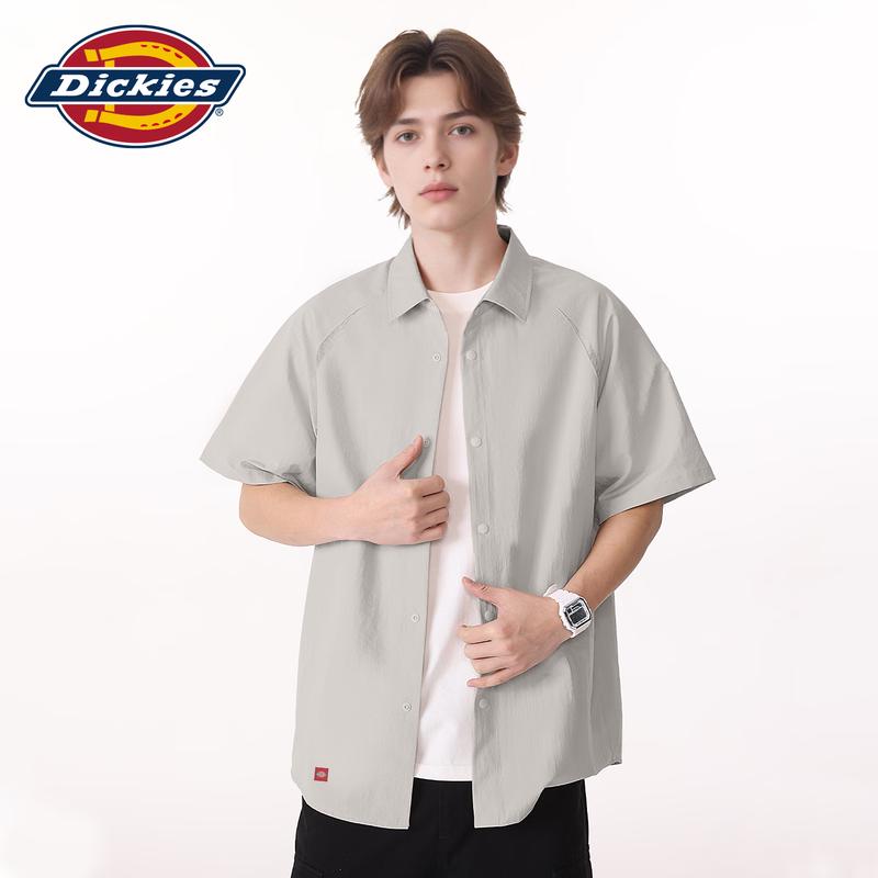 Męska koszula robocza Dickies z krótkim rękawem, oversize, casual