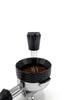 Needle coffee dispenser + stand, handle - black