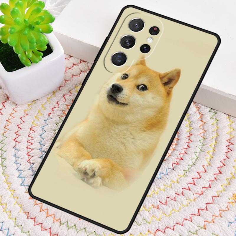 Cheems Doge Meme Funny Doggy Phone Case for Samsung Galaxy note 10 pro S26 Ultra S23 S24 FE S25 S21 S22 PLUS shockproof Cove