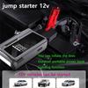 Car Jump Starter With Air Compressor LCD Screen 39800mAh Portable Booster Charger 1500A Powerful Car Battery Starting Devi