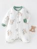 Baby Sleeping Bag: Spring & Autumn Cotton Anti-Kick Quilt Pajamas Jumpsuit