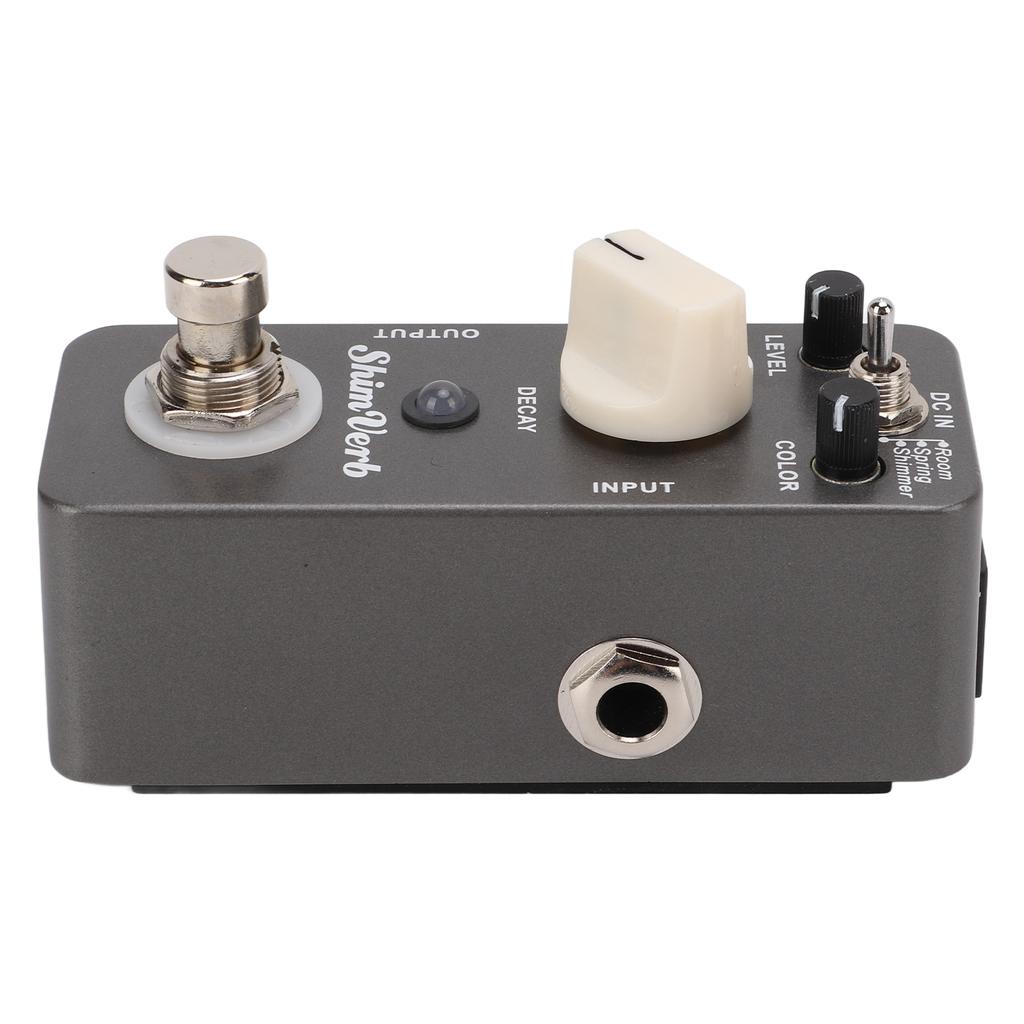 Electric Guitar Effect Pedal ShimVerb Reverb 3 Modes MRV1 Single True Bypass Accessory