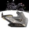 Motorrad LED Rücklicht Integriertes Heckschutzblech Passend für KAWASAKI KCWDZ800 ZX6R 1315(Gelbbraun )