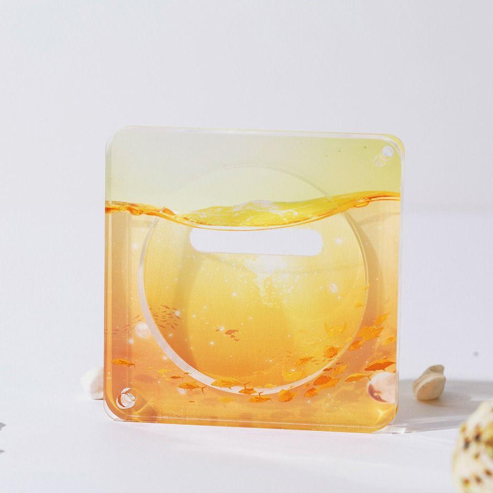 Transparent Badge Display Ornament Acrylic Badge Display Stand  For 58mm Badge