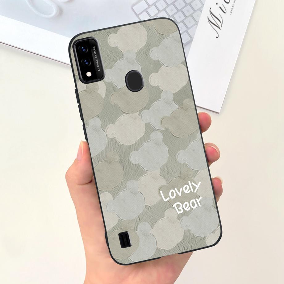 For ZTE Blade A51 A71 2020 Phone Case ZTE Blade A7020 A7s Back Cover Stylish Pattern Soft Silicone TPU Coque Funda Panda Housing