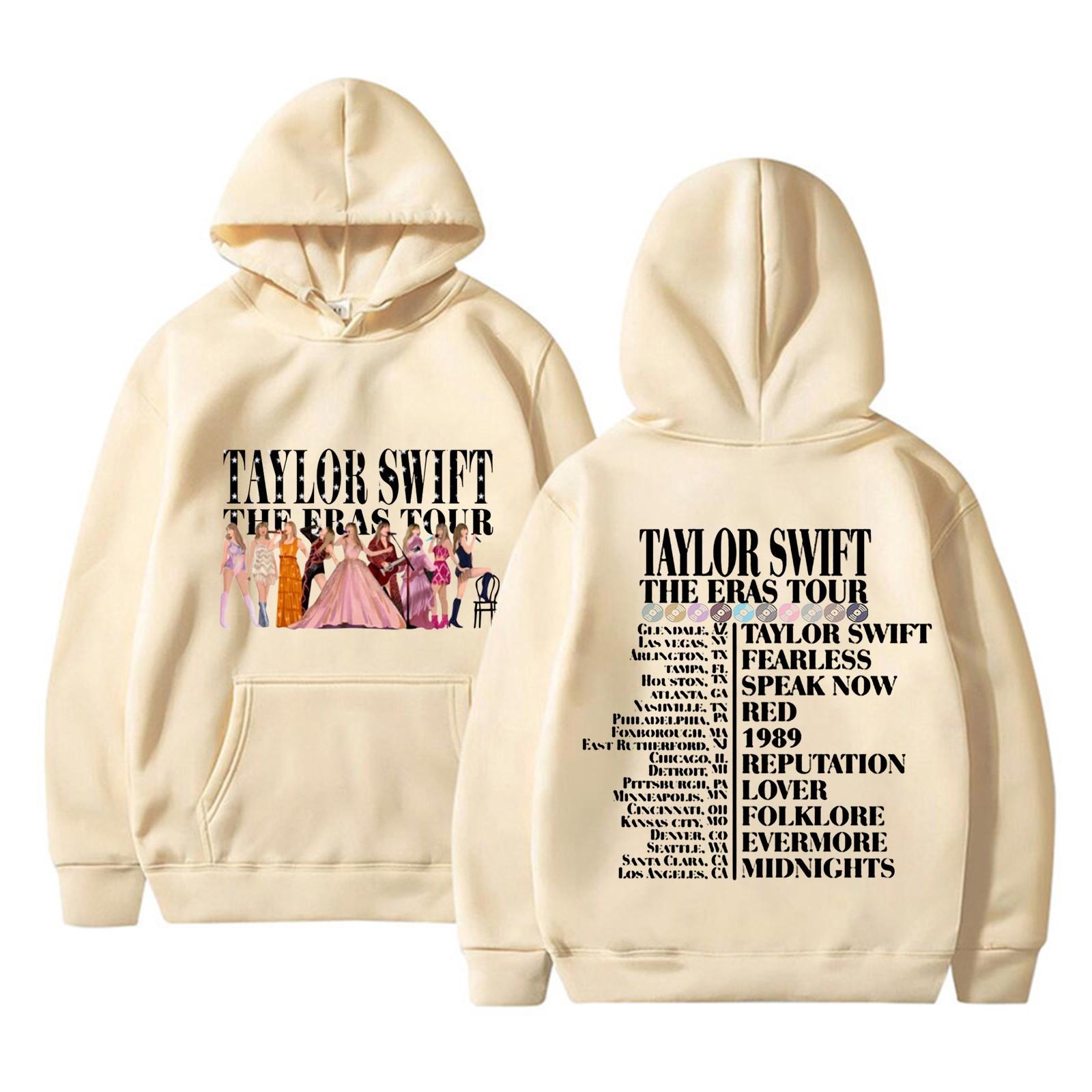 Women s Fall And Winte Printed Pullover Hooded Sweatshirt Fleece Long Sleeve  Fashion Sweatshirt S