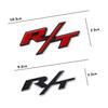 3D Metall R T Auto Frontgrill Heckklappe Emblem Abzeichen Aufkleber Zubehör