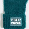 BIMBA Y LOLA [23FW] BIMBA Y LOLA Petrol Blue Knit Gloves B236AIG023GNB
