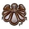 Wooden Octopus Food Platter Unique Octopus Charcuterie Boards  Family Dining Table