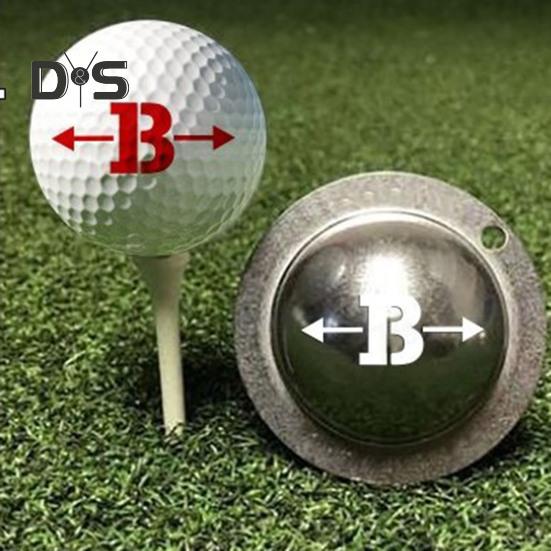 Precision Golf Ball Marker Golf Accessories DIY Golf Marker Golf Ball Liner Golf Alignment Tool Ball Identification Tool
