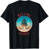 Lustige Peking China Retro Kreis T-Shirts Männer Frauen Reine Baumwolle Humor Streetwear T-Shirt Kurzarm Unisex Lockere Kleidung
