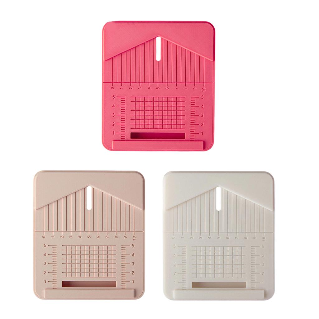 Praktische staubdichte Schreibtischunterlagen für präzises Lochen in weichem Ton, Ohrring-Zubehör-Projekte, Zubehör