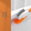 Silicone Duck Toilet Brush Set, Wall-Mounted, No Dead Angles