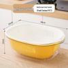 Multifunctional Double-Layer PET Kitchen Drain Basket