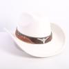 New Color Western Cowboy Hat Men's and Women's Commuting Versatile Simple Wind Wide Brim Top Hat Sun Hat