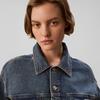 Calvin Klein Jeans Classic American Vintage Cotton Collar Short Denim Jacket Women jackets 47H904G