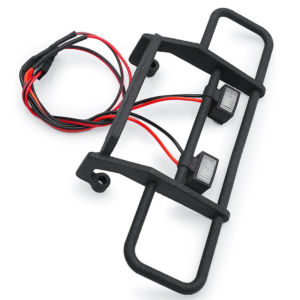 TRZX Scară 1/18 Bară de protecție față cu lumini LED pentru Traxxas TRX4-M K10 Accesorii mașină RC crawler